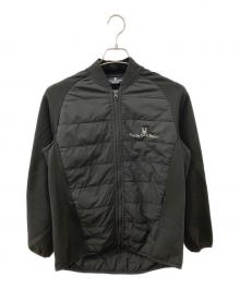 Psycho Bunny（サイコ バニー）の古着「中綿ジャケット」｜ブラック