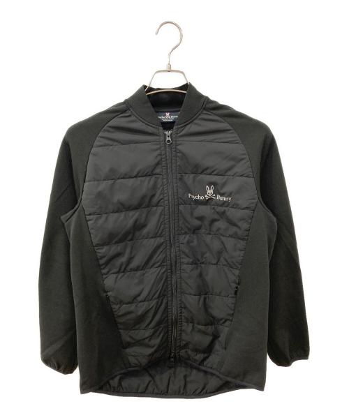 Psycho Bunny（サイコ バニー）Psycho Bunny (サイコ バニー) 中綿ジャケット ブラック サイズ:Sの古着・服飾アイテム