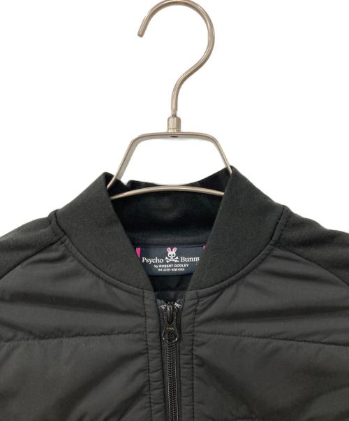Psycho Bunny（サイコ バニー）Psycho Bunny (サイコ バニー) 中綿ジャケット ブラック サイズ:Sの古着・服飾アイテム