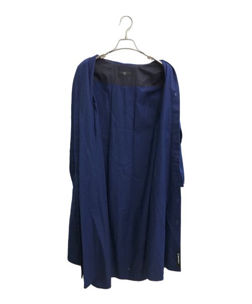Y's（ワイズ）Y's (ワイズ) コットンツイルドレスワンピース ブルー サイズ:1の古着・服飾アイテム