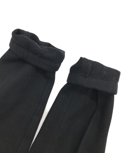 Y's（ワイズ）Y's (ワイズ) ウールタックパンツ ブラック サイズ:Sの古着・服飾アイテム
