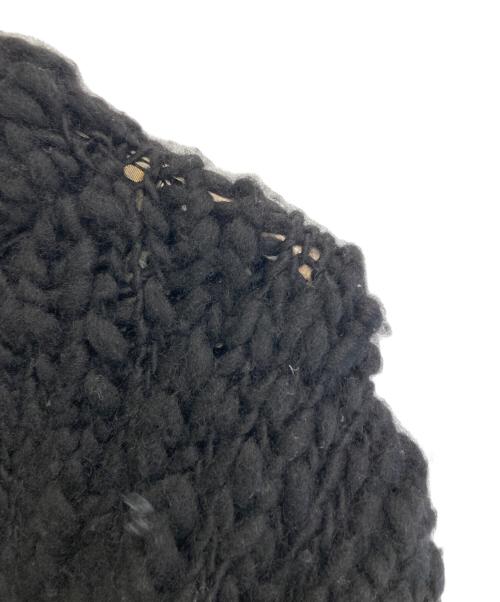 NIDO（ニド）NIDO (ニド) ローゲージニット ブラック サイズ:-の古着・服飾アイテム