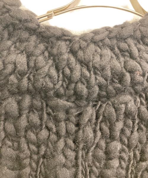 NIDO（ニド）NIDO (ニド) ローゲージニット ブラック サイズ:-の古着・服飾アイテム