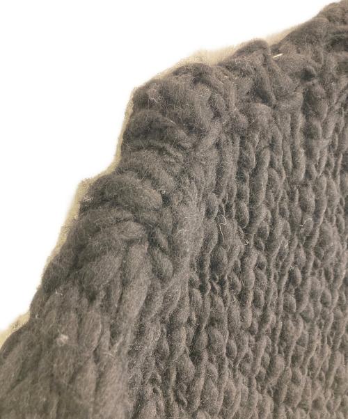 NIDO（ニド）NIDO (ニド) ローゲージニット ブラック サイズ:-の古着・服飾アイテム