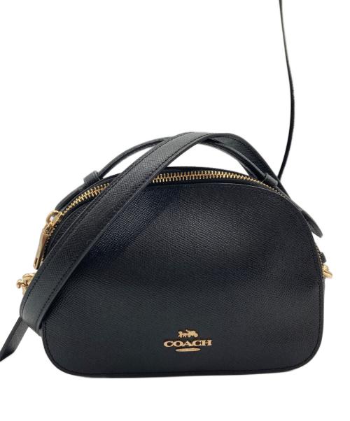 COACH（コーチ）COACH (コーチ) 2WAYショルダーバッグ ブラックの古着・服飾アイテム