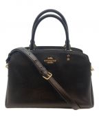 COACHコーチ）の古着「ローアン ラージ サッチェル バッグ」｜ブラック