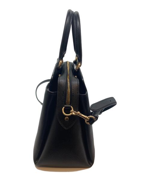 COACH（コーチ）COACH (コーチ) ローアン ラージ サッチェル バッグ ブラック サイズ:-の古着・服飾アイテム