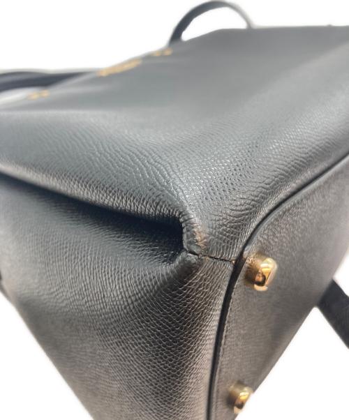 COACH（コーチ）COACH (コーチ) ローアン ラージ サッチェル バッグ ブラック サイズ:-の古着・服飾アイテム