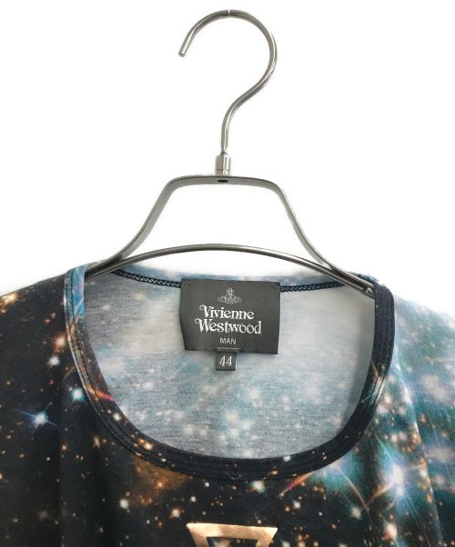 Vivienne Westwood man（ヴィヴィアン ウェストウッド マン）Vivienne Westwood man (ヴィヴィアン ウェストウッド マン) ギャラクシードッキングカットソー ブラック サイズ:44の古着・服飾アイテム