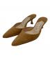 Manolo Blahnik（マノロブラニク）の古着「CAROLYNE MULE」｜ブラウン