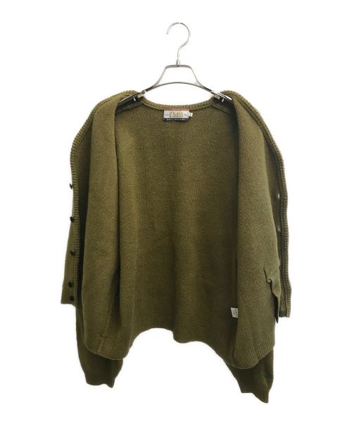 SORRY A BOOTLEG PGM（ソーリーアブートレグプログラム）SORRY A BOOTLEG PGM (ソーリーアブートレグプログラム) SANCHA CARDIGAN オリーブ サイズ:1の古着・服飾アイテム