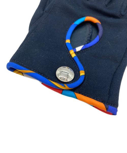 HERMES（エルメス）HERMES (エルメス) 手袋 ネイビー サイズ:7.5の古着・服飾アイテム