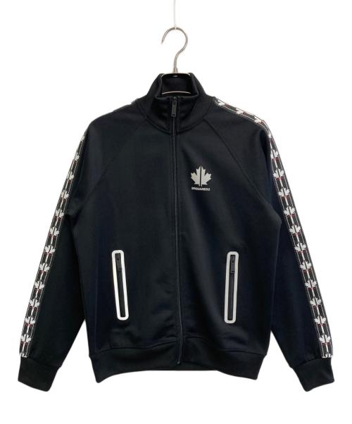 DSQUARED2（ディースクエアード）DSQUARED2 (ディースクエアード) トラックジャケット ブラック サイズ:14Y(Kids SIZE)の古着・服飾アイテム