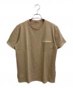 PRADA SPORTSプラダスポーツ）の古着「ポケットTシャツ」｜ブラウン
