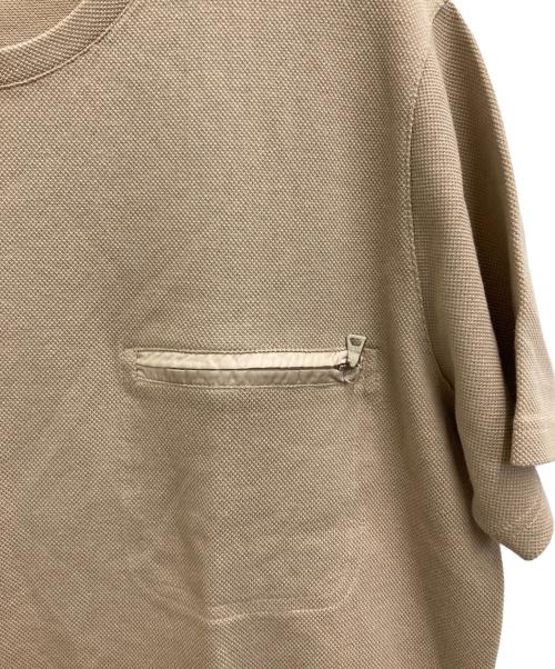 PRADA SPORTS（プラダスポーツ）PRADA SPORTS (プラダスポーツ) ポケットTシャツ ブラウン サイズ:SIZE Mの古着・服飾アイテム