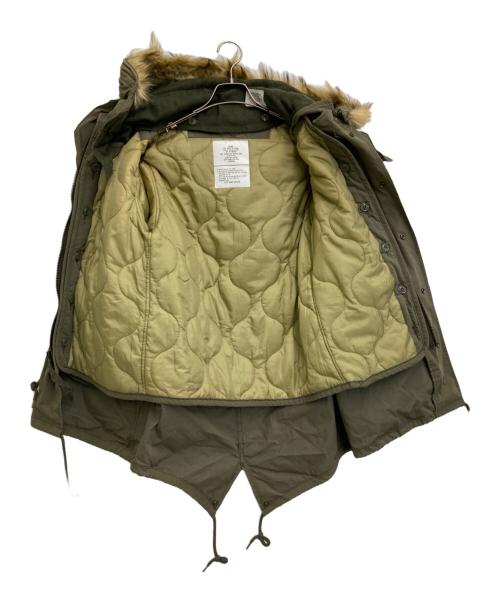 HOUSTON（ヒューストン）HOUSTON (ヒューストン) M-65 PARKA オリーブ サイズ:xxxsの古着・服飾アイテム