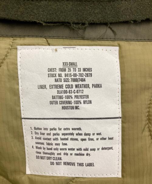 HOUSTON（ヒューストン）HOUSTON (ヒューストン) M-65 PARKA オリーブ サイズ:xxxsの古着・服飾アイテム