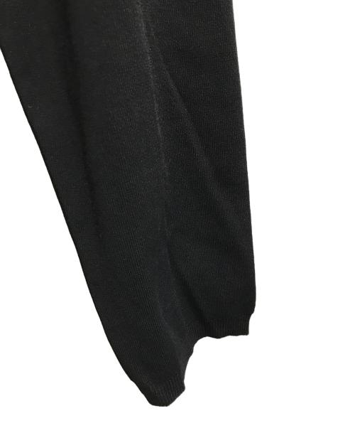 VALENTINO（ヴァレンティノ）VALENTINO (ヴァレンティノ) バイカラーニットワンピース ブラック×ホワイト サイズ:XLの古着・服飾アイテム