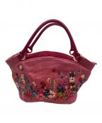 Think Bee!シンクビー!）の古着「ソチミルコフラワーバッグ」｜ピンク