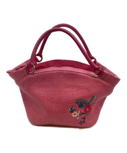 Think Bee!（シンクビー!）Think Bee! (シンクビー!) ソチミルコフラワーバッグ ピンク サイズ:-の古着・服飾アイテム