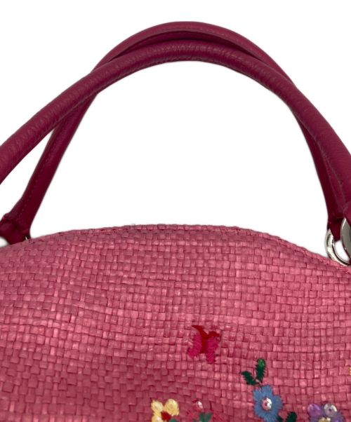 Think Bee!（シンクビー!）Think Bee! (シンクビー!) ソチミルコフラワーバッグ ピンク サイズ:-の古着・服飾アイテム