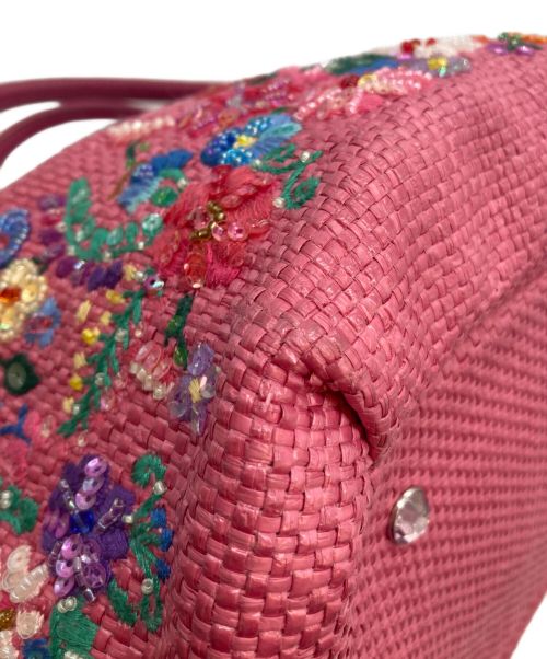 Think Bee!（シンクビー!）Think Bee! (シンクビー!) ソチミルコフラワーバッグ ピンク サイズ:-の古着・服飾アイテム