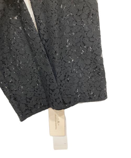 GRACE CONTINENTAL（（グレースコンチネンタル）GRACE CONTINENTAL (（グレースコンチネンタル) レース刺繍トップ ブラック サイズ:Ｍ 未使用品の古着・服飾アイテム
