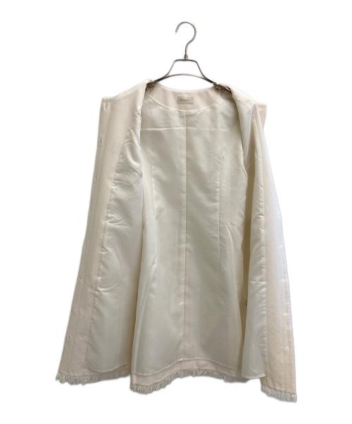 GRACE CLASS（グレースクラス）GRACE CLASS (グレースクラス) ツイードミニワンピース ホワイト サイズ:M 未使用品の古着・服飾アイテム