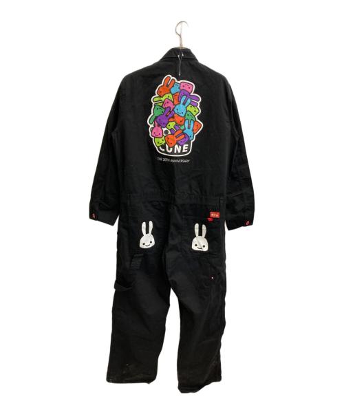 CUNE（キューン）CUNE (キューン) つなぎ ブラック サイズ:SIZE 3の古着・服飾アイテム