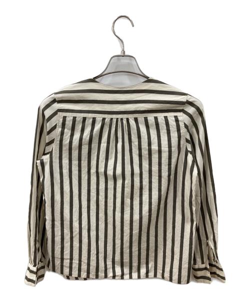 The SECRETCLOSET（ザシークレットクローゼット）THE SECRETCLOSET (ザシークレットクローゼット) シャツ オリーブ×アイボリー サイズ:1の古着・服飾アイテム