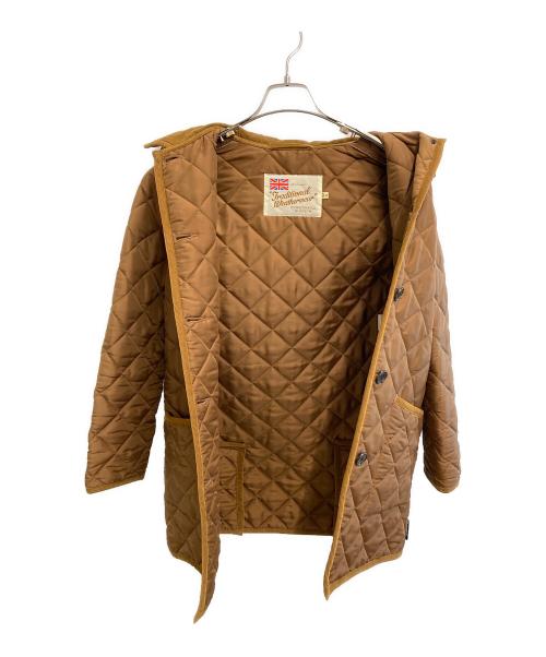 Traditional Weatherwear（トラディショナルウェザーウェア）Traditional Weatherwear (トラディショナルウェザーウェア) キルティングジャケット ブラウン サイズ:36の古着・服飾アイテム
