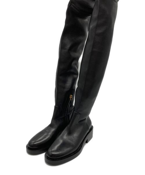 VALENTINO GARAVANI（ヴァレンティノ・ガラヴァーニ）VALENTINO GARAVANI (ヴァレンティノ・ガラヴァーニ) ロングブーツ ブラック サイズ:22.5の古着・服飾アイテム