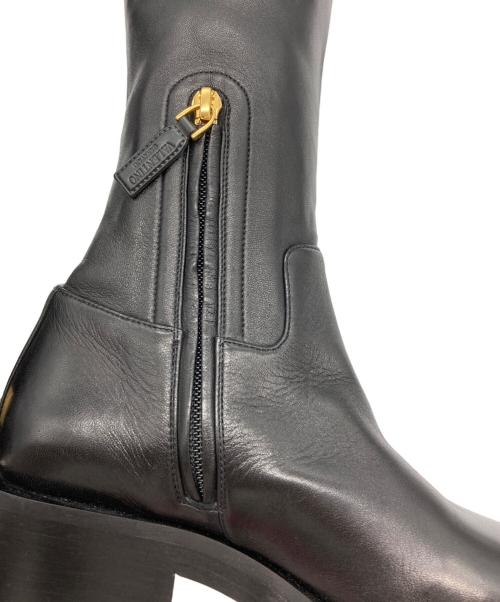 VALENTINO GARAVANI（ヴァレンティノ・ガラヴァーニ）VALENTINO GARAVANI (ヴァレンティノ・ガラヴァーニ) ロングブーツ ブラック サイズ:22.5の古着・服飾アイテム