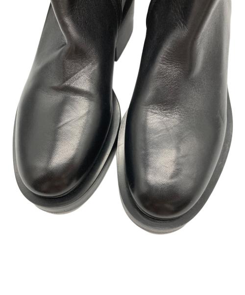 VALENTINO GARAVANI（ヴァレンティノ・ガラヴァーニ）VALENTINO GARAVANI (ヴァレンティノ・ガラヴァーニ) ロングブーツ ブラック サイズ:22.5の古着・服飾アイテム