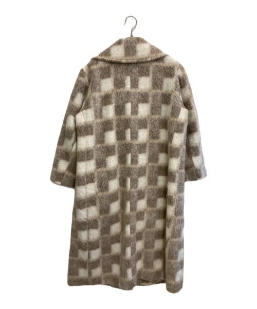 HER LIP TO（ハーリップトゥ）Her lip to (ハーリップトゥ) Double Breasted Wool-Blend Coat ベージュ サイズ:Mの古着・服飾アイテム