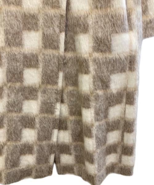 HER LIP TO（ハーリップトゥ）Her lip to (ハーリップトゥ) Double Breasted Wool-Blend Coat ベージュ サイズ:Mの古着・服飾アイテム