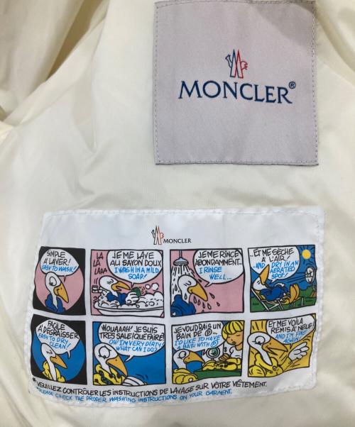 MONCLER（モンクレール）MONCLER (モンクレール) 切替ダウンジャケット アイボリー サイズ:140cmの古着・服飾アイテム