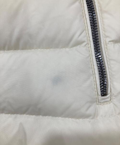 MONCLER（モンクレール）MONCLER (モンクレール) 切替ダウンジャケット アイボリー サイズ:140cmの古着・服飾アイテム