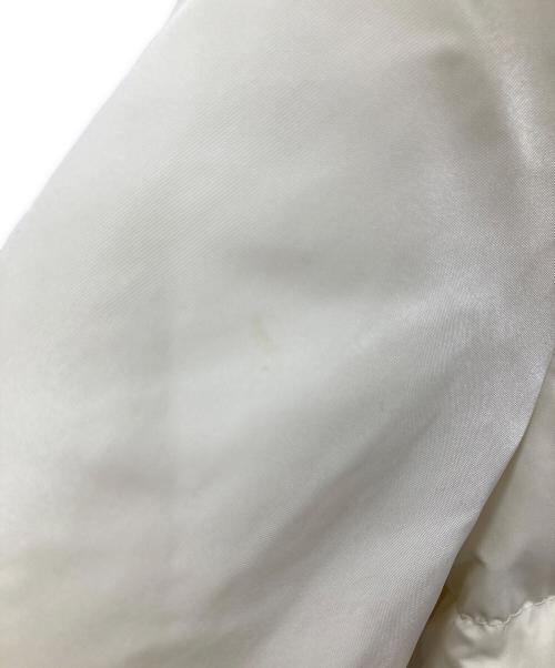 MONCLER（モンクレール）MONCLER (モンクレール) 切替ダウンジャケット アイボリー サイズ:140cmの古着・服飾アイテム