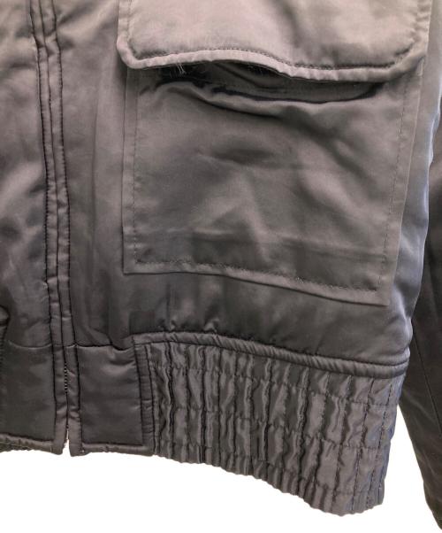 DIESEL（ディーゼル）DIESEL (ディーゼル) リバーシブルMA-1ジャケット ブラック×オレンジ サイズ:Mの古着・服飾アイテム