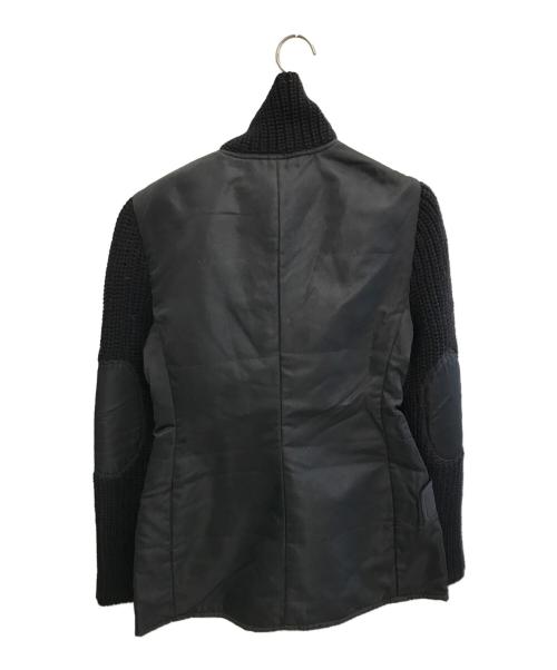 DOLCE & GABBANA（ドルチェ＆ガッバーナ）DOLCE & GABBANA (ドルチェ＆ガッバーナ) 切替コート ブラック サイズ:42の古着・服飾アイテム