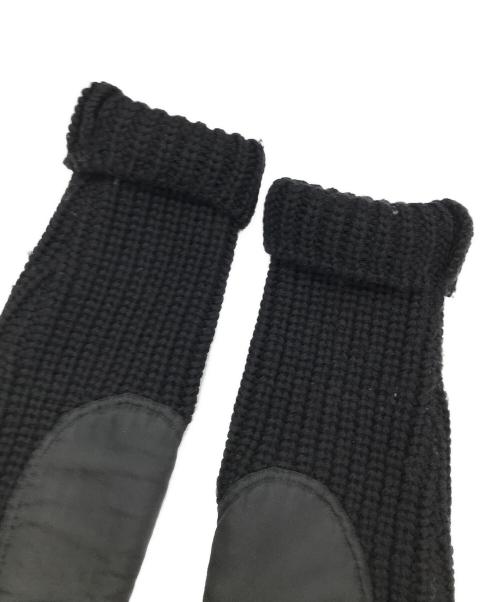 DOLCE & GABBANA（ドルチェ＆ガッバーナ）DOLCE & GABBANA (ドルチェ＆ガッバーナ) 切替コート ブラック サイズ:42の古着・服飾アイテム