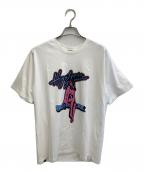 Hysteric Glamour×MEDICOM TOYヒステリックグラマー×メディコム・トイ）の古着「半袖カットソー」｜ホワイト