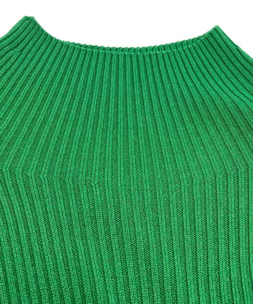 JOSE MOON（ジョゼムーン）JOSE MOON (ジョゼムーン) WHOLEGARMENT KINT DRESS グリーン サイズ:FREEの古着・服飾アイテム