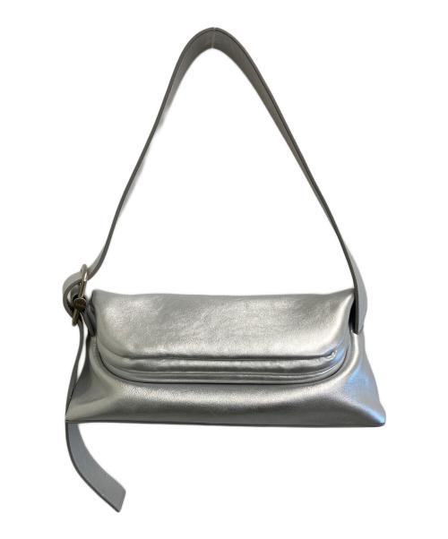 osoi（オソイ）OSOI (オソイ) FOLDER BROT BAG シルバーの古着・服飾アイテム