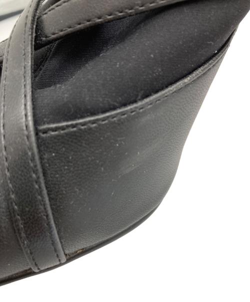 HER LIP TO（ハーリップトゥ）Her lip to (ハーリップトゥ) Double Belt Ankle Boots/ダブル ベルト アンクルブーツ ブラック サイズ:38の古着・服飾アイテム