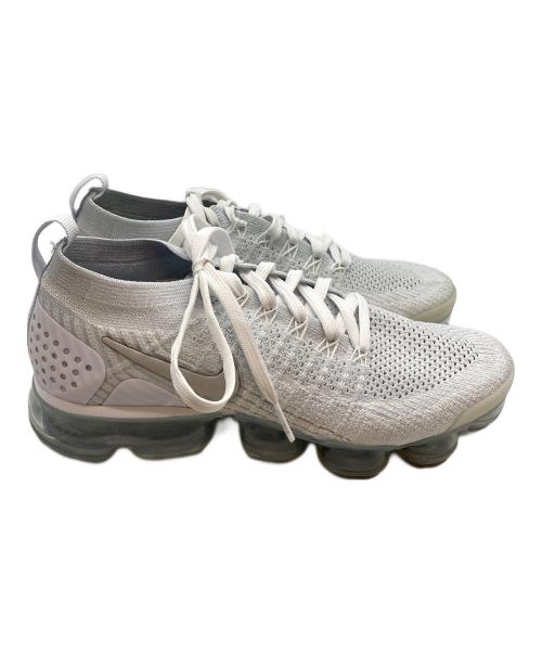 NIKE（ナイキ）NIKE (ナイキ) AIR VAPORMAX FLYKNIT 2 WHITE-VAST GREY サイズ:25cmの古着・服飾アイテム