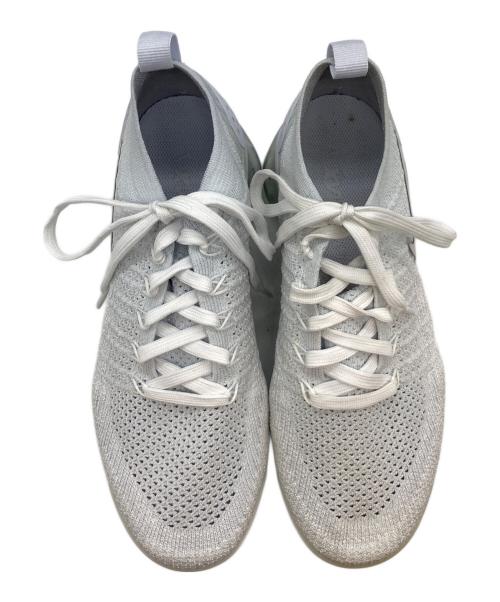 NIKE（ナイキ）NIKE (ナイキ) AIR VAPORMAX FLYKNIT 2 WHITE-VAST GREY サイズ:25cmの古着・服飾アイテム