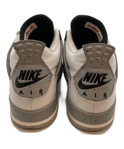 NIKE（ナイキ）NIKE (ナイキ) GS Air Jordan 4 Retro OG BG ホワイト サイズ:25cmの古着・服飾アイテム