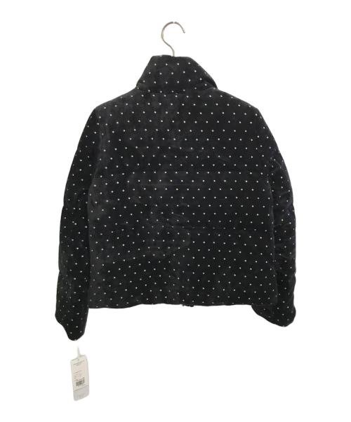 Diagram（ダイアグラム）Diagram (ダイアグラム) ドットダウンジャケット ブラック サイズ:38 未使用品の古着・服飾アイテム